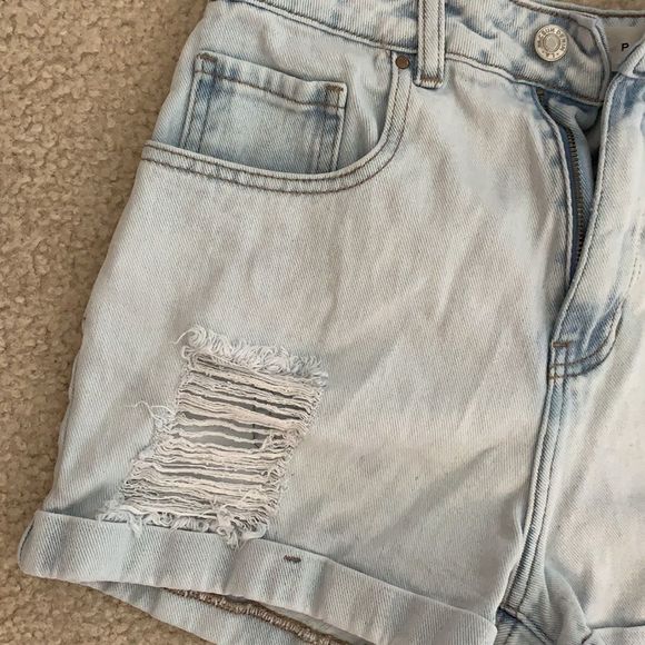 Pacsun light wash mom shorts - Picture 2 of 6